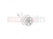 DERBI Sonar 150 Rear wheel