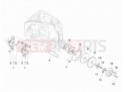 DERBI Sonar 150 Rocking levers support unit