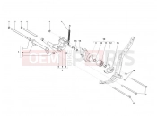 DERBI Sonar 150 Swinging arm
