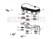 derbi STX 150 Dashboard assembly