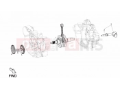 Drive shaft - Derbi Terra 125 2008