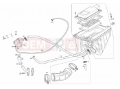 Filter holder - Derbi Terra 125 2008