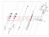Front fork - Derbi Terra 125 2008