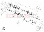 Gear box - Derbi Terra 125 2008