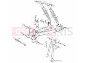 DERBI Variant Courier 50 Swing arm - Shock absorber