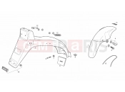 DERBI Variant Revolution 50 Mudguards