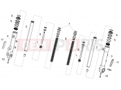 Front fork - Derbi Variant Sport 125 2013