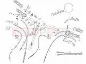 DERBI Variant Start-Courier 50 Handlebar - Controls