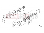 GILERA Coguar Oil pump unit