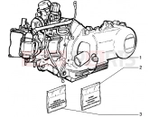 gilera DNA 125 Engine