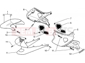gilera DNA 125 Side covers