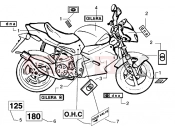 gilera DNA 180 Emblems