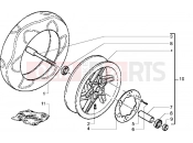 Front wheel - Gilera DNA 50