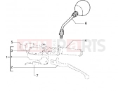 Master cylinder - Gilera DNA 50