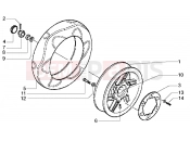 Rear wheel - Gilera DNA 50
