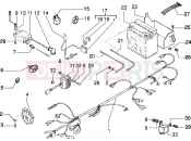 gilera Eaglet automatic Electric devices-battery