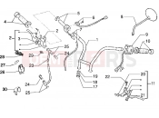 gilera Eaglet automatic Handlebars