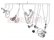 gilera Eaglet automatic Rear brake caliper