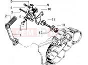 gilera Eaglet automatic Start. lever
