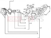 gilera Easy Moving Cylinder-piston-wrist pin, assy
