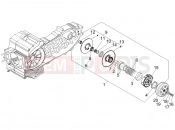 gilera 2007 Fuoco 500 Driven pulley