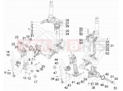 gilera 2011 Fuoco 500 Fork's components (Mingxing)