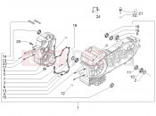 gilera 2013 Fuoco 500 Crankcase