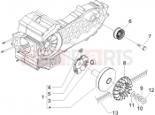 gilera 2013 Fuoco 500 Driving pulley