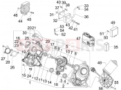 gilera 2013 Fuoco 500 Voltage Regulators - Electronic Control Units (ecu) - H.T. Coil
