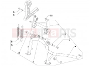 gilera 2014 Fuoco 500 középállvány