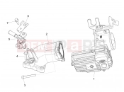 gilera 2013 Fuoco 500 LT Throttle body - Injector - Induction joint