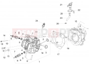 gilera 2014 Fuoco 500 LT Head unit - Valve