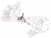 gilera 2007 GP 800 Crankshaft