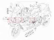 gilera 2007 GP 800 kábelezés