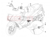gilera 2007 GP 800 Selectors - Switches - Buttons