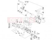 gilera 2007 GP 800 Swinging arm