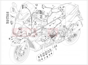 gilera 2011 GP 800 kábelezés