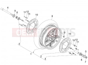 GILERA GP 800 Centenario Front wheel
