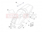 GILERA GP 800 Centenario Saddle/seats