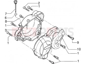 gilera H@k Half crankcase covers
