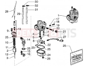 Carburettor - Gilera H@k M.Y. 2001