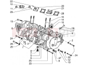 Crankcase - Gilera H@k M.Y. 2001