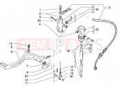Pedal-master cylinder - Gilera H@k M.Y. 2001