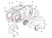 gilera 2007 Nexus 125 Crankcase cover - Crankcase cooling