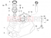 gilera 2007 Nexus 125 Fuel tank