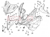 gilera 2006 Nexus 250 Front shield
