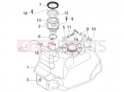 Benzin tank - Gilera Nexus 250 2007