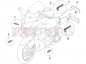 Plates - Emblems - Gilera Nexus 250 SP 2006