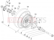 Front wheel - Gilera Nexus 250 SP 2007