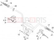 Handlebars - Master cil. - Gilera Nexus 250 SP 2007